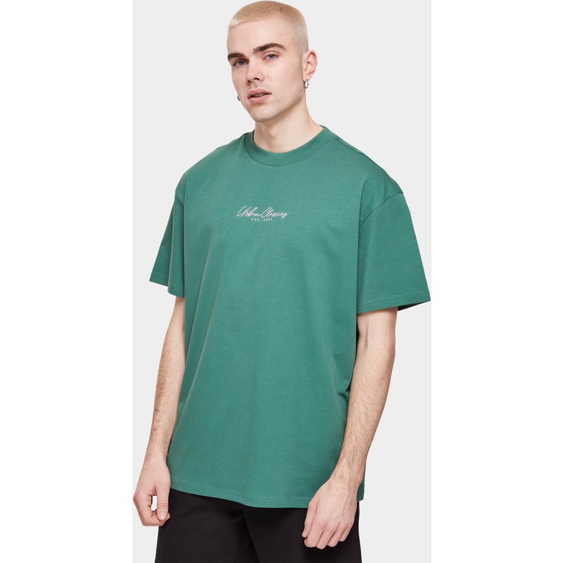 Urban Classics Oversized Mid Embroidery Tee