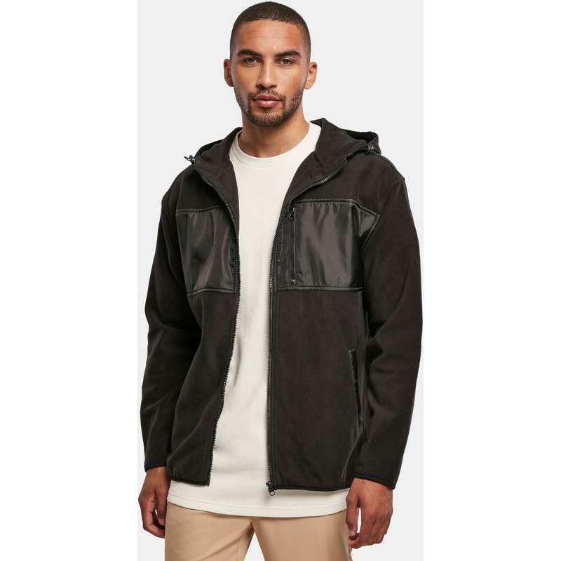 Urban Classics Hooded Micro Fleece Jacket