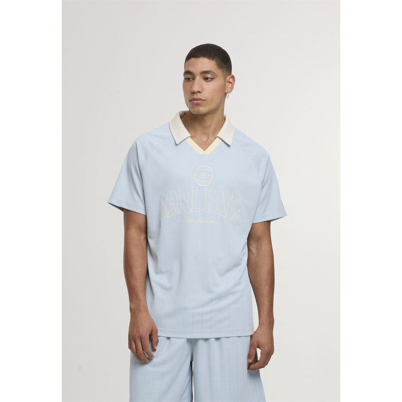 Karl Kani Heritage Emblem Shadow Pinstripe Soccer Jersey