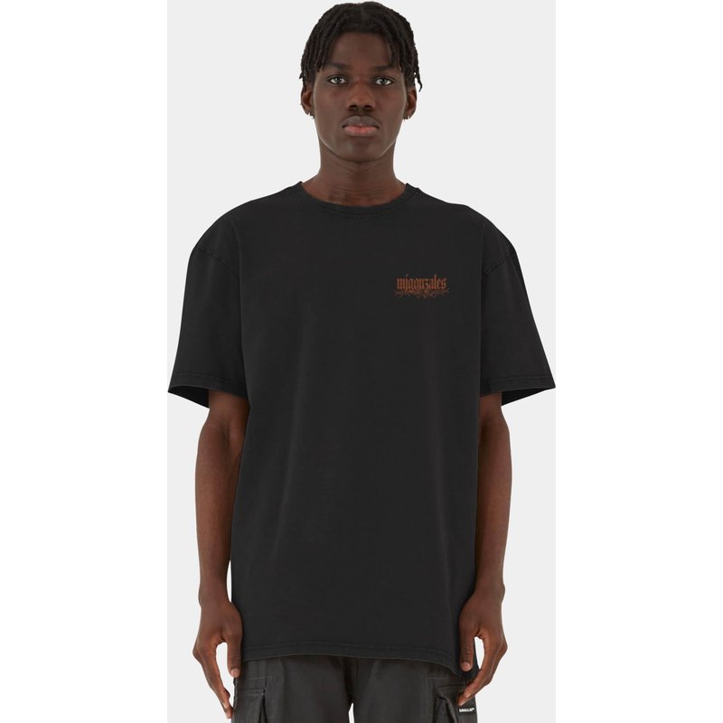 MJ Gonzales BARBED WINGS - HEAVY ACID WASHED TEE