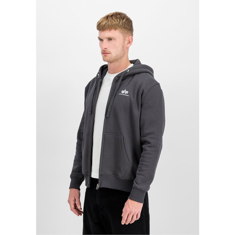 Alpha Industries Basic Zip Hoodie Small Logo