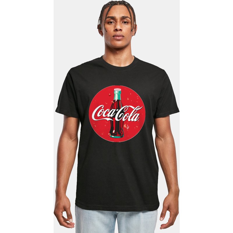 Merchcode Coca Cola Bottle Logo Tee