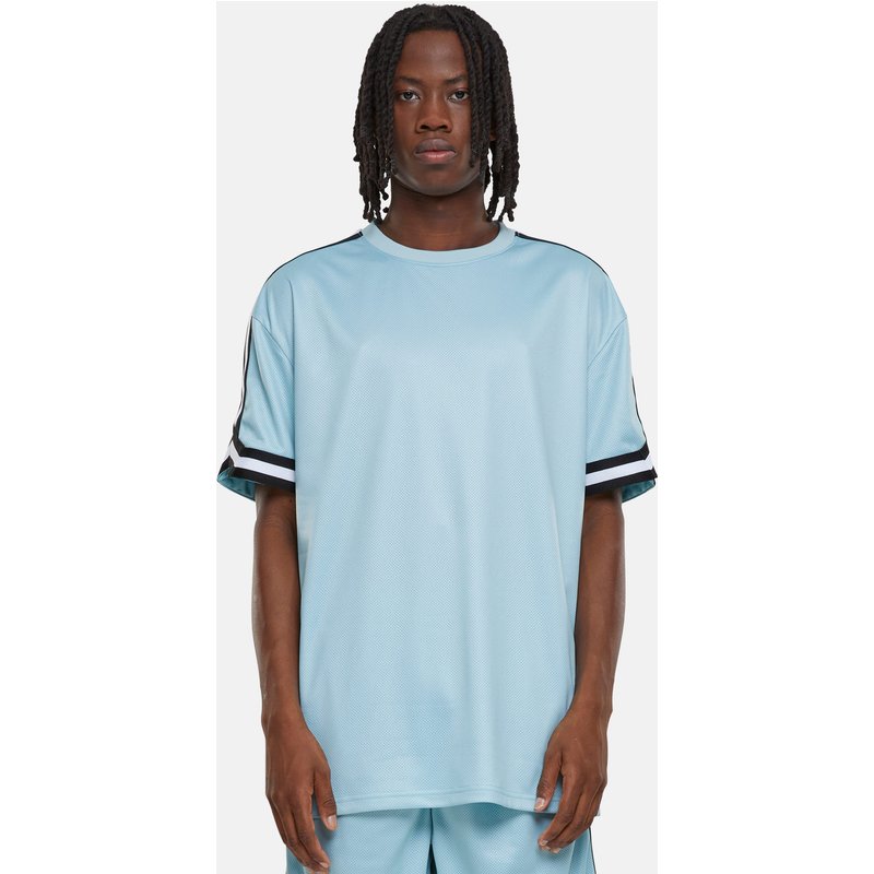 Urban Classics Oversized Stripes Mesh T-Shirt
