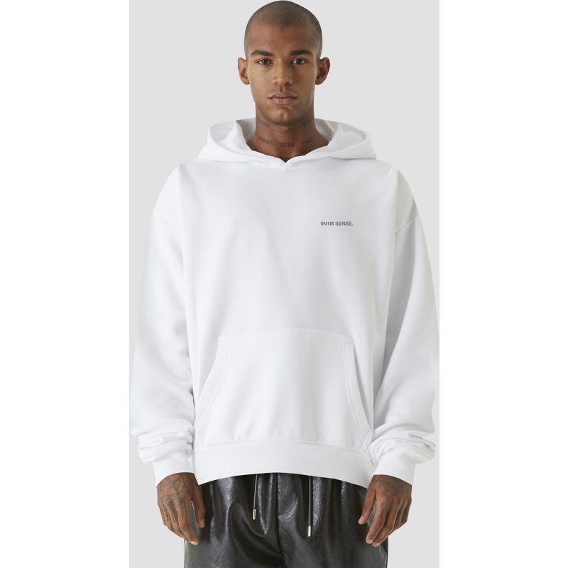 9N1M SENSE X JADES Hoodie White