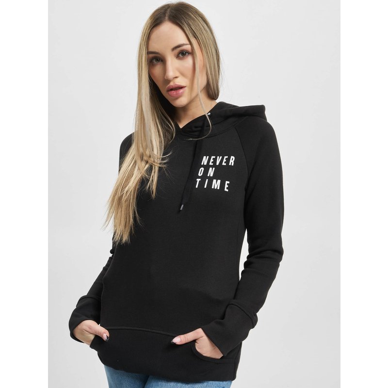 Mister Tee Ladies Never On Time Hoody