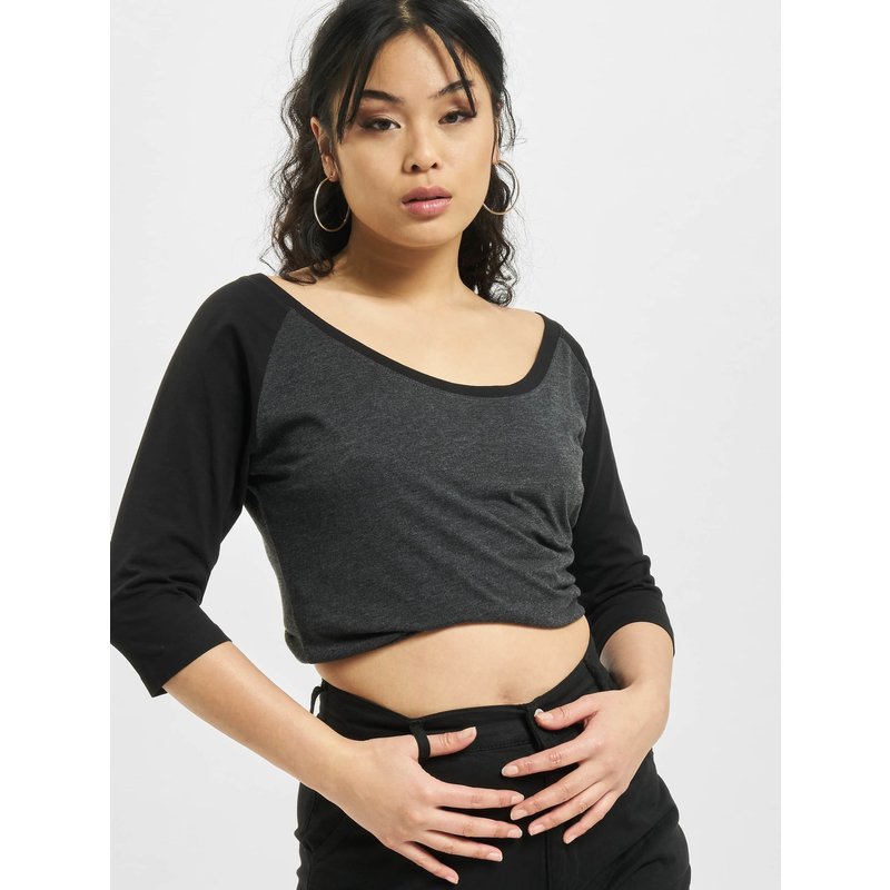Urban Classics Ladies 3/4 Contrast Raglan Tee