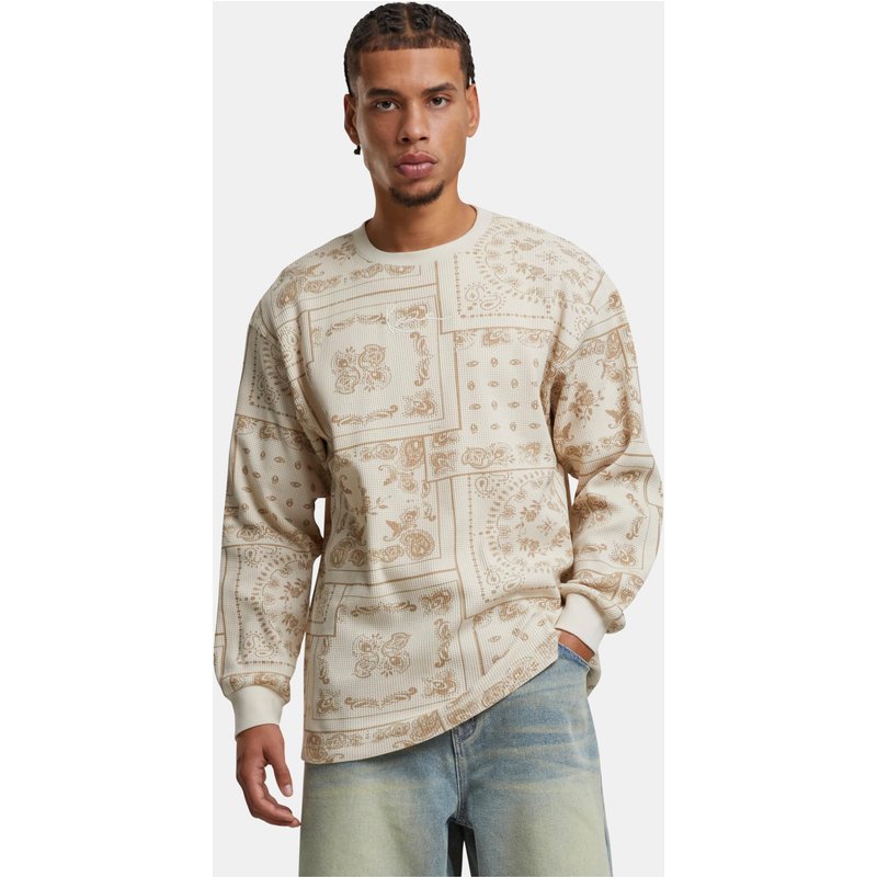 Karl Kani Signature Paisley Waffle Longsleeve