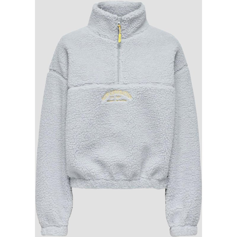 Only ONLAMERA L/S HALF ZIP TEDDY SWT