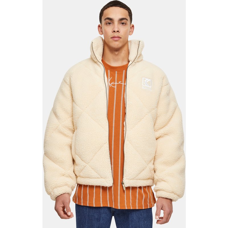 Karl Kani KK OG Rhombus Teddy Puffer Jacket