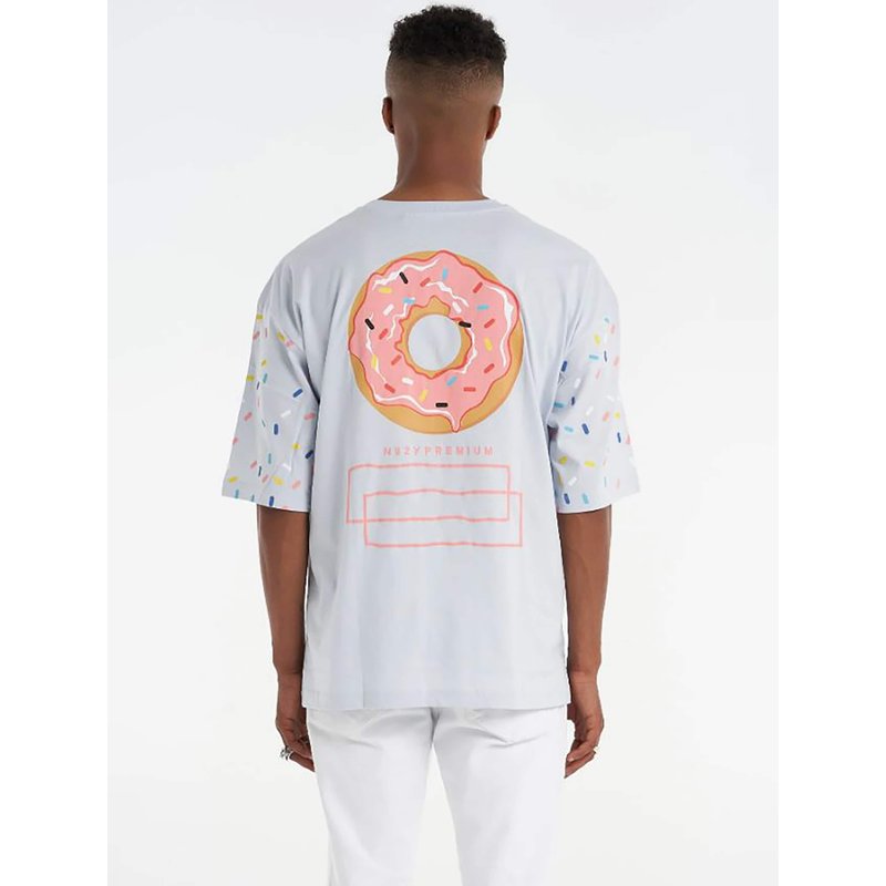 2Y Premium Sprinkle Donut Oversized T-Shirt