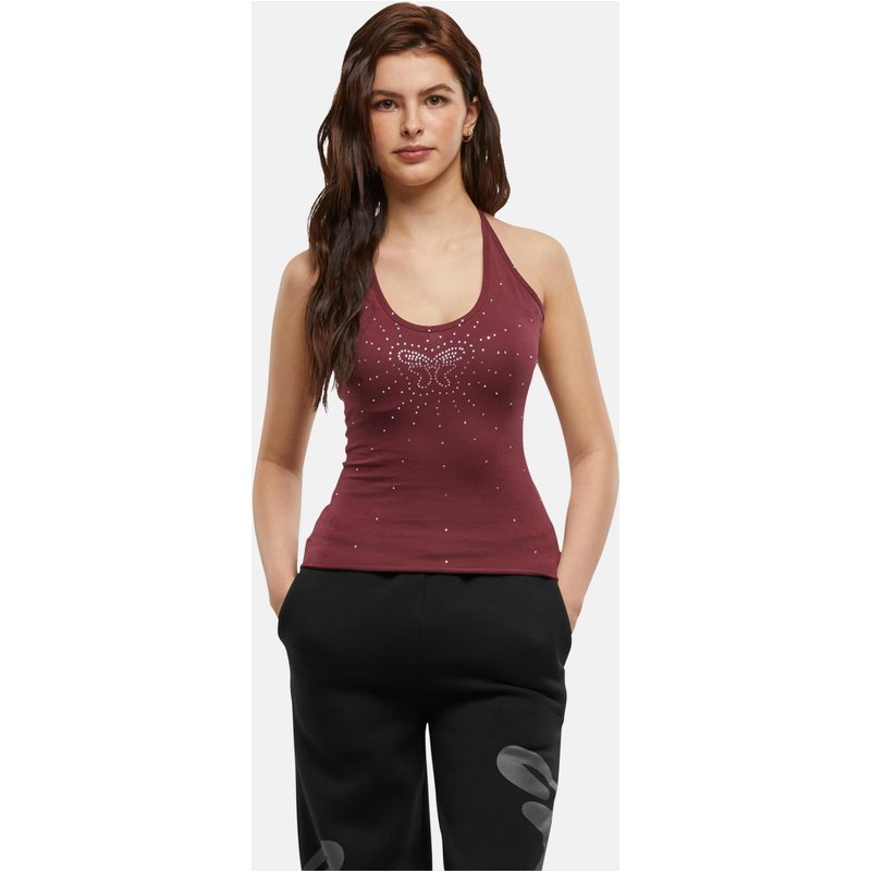 Felicious Glowing Butterfly Neckholder Top