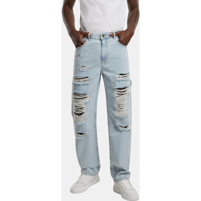 Karl Kani KM231-019-1 KK Retro Baggy Workwear Heavy Distressed Denim