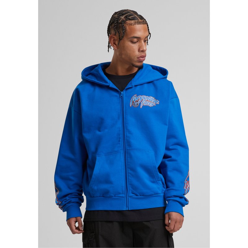 Forgotten Faces Hooded Guy Oversize Zip Hoody