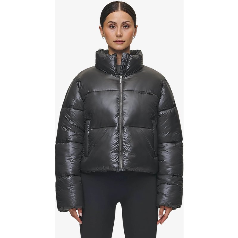 PEGADOR Georgia Light Glossy Mud Puffer Jacket
