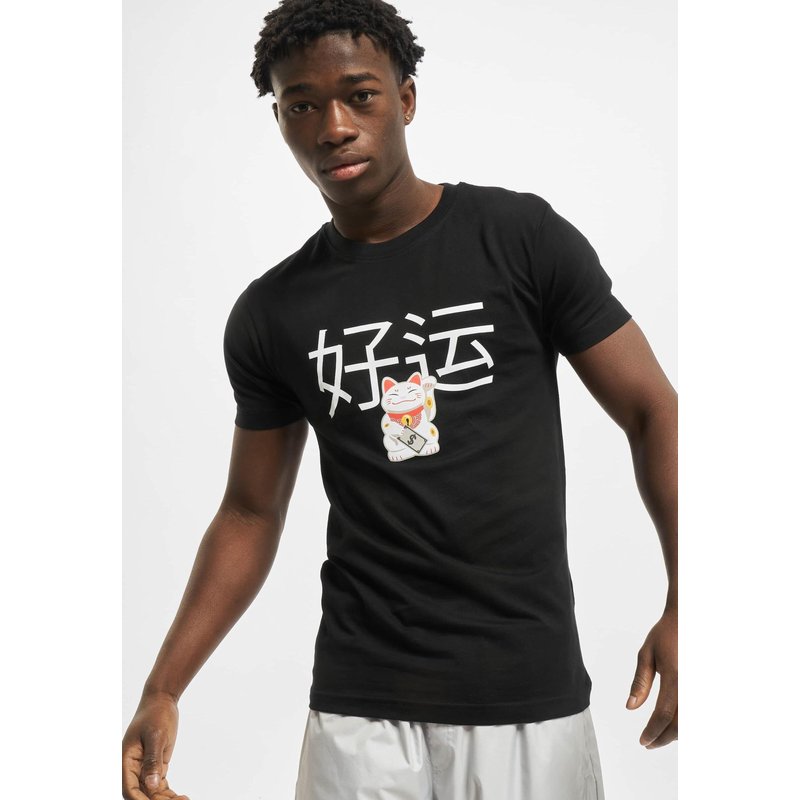 Mister Tee Waving Cat T-Shirt
