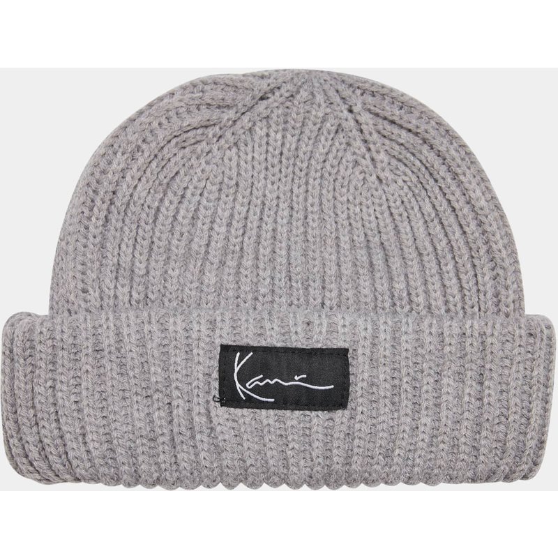 Karl Kani KA223-008-3 Signature Fisherman Beanie grey melange
