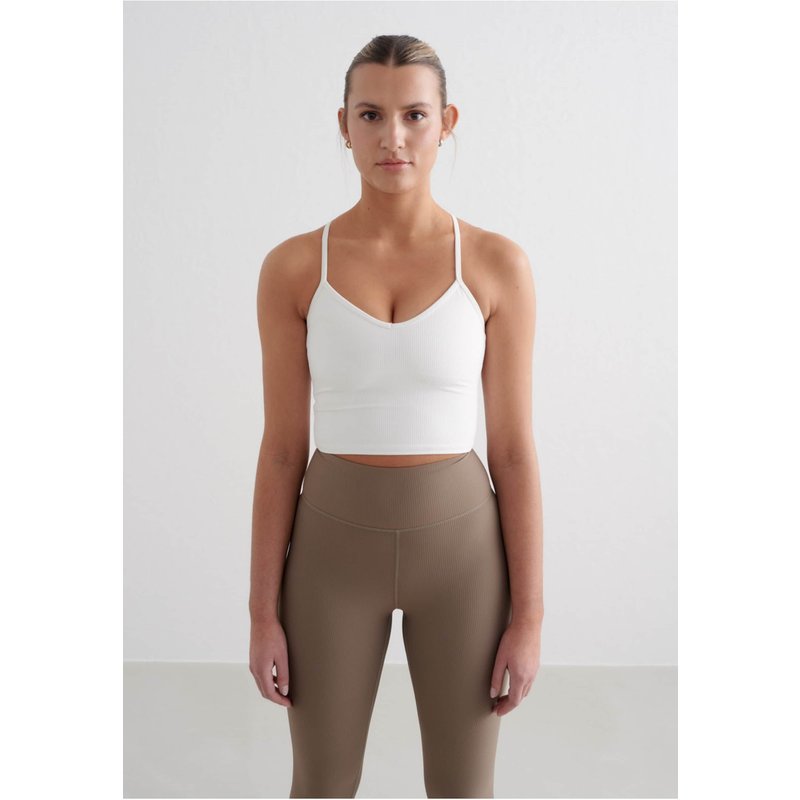 aimn Ribbed Performance Bralette