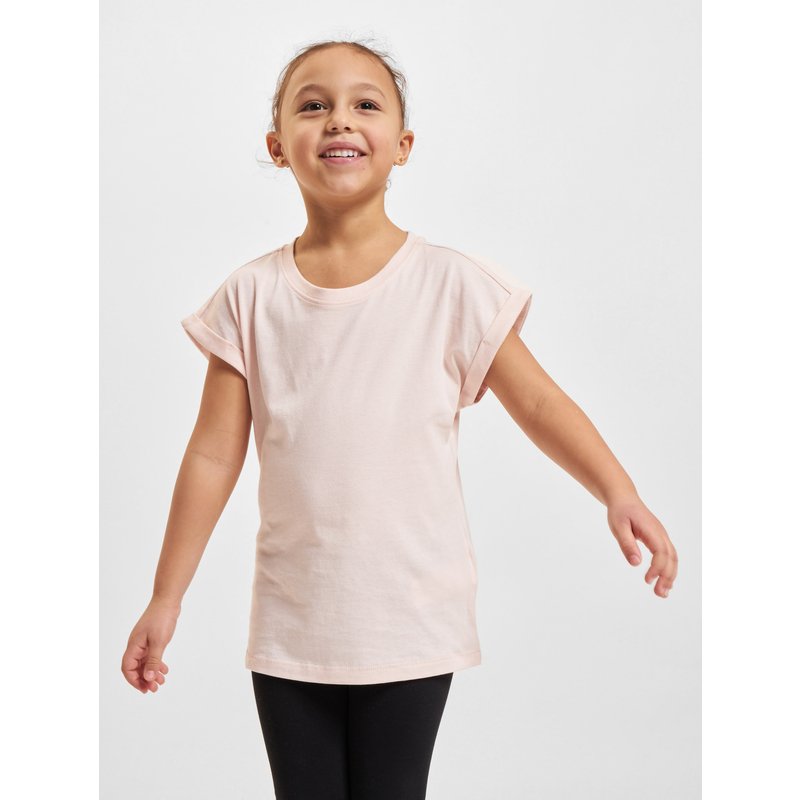 Urban Classics Girls Organic Extended Shoulder Tee