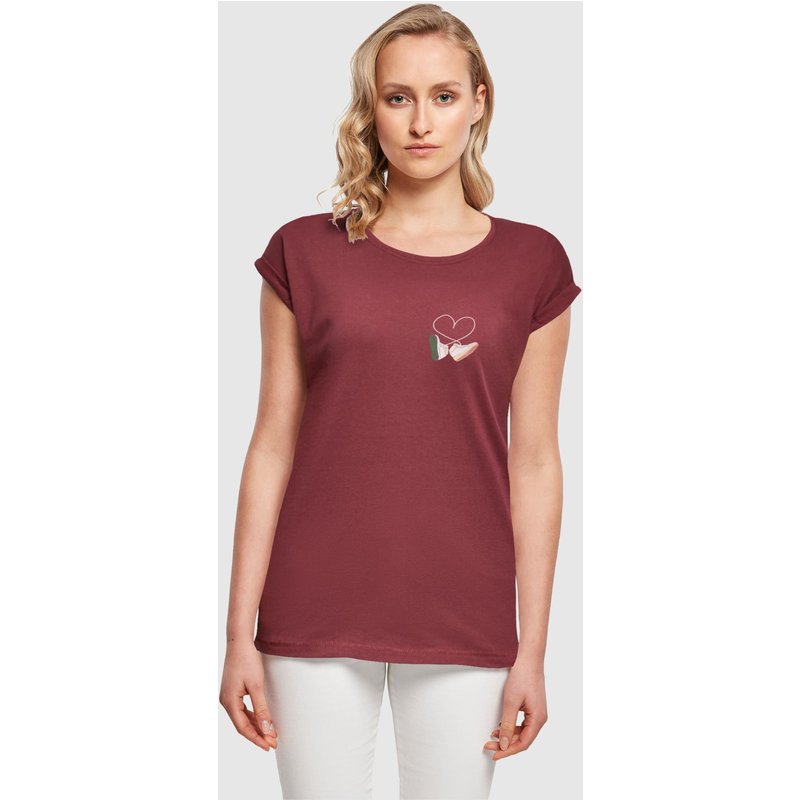 Mister Tee Ladies Kicks Love Extended Shoulder