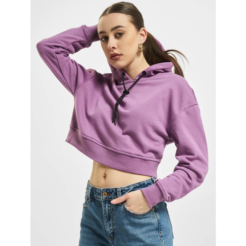 Urban Classics Ladies Short Terry Hoody