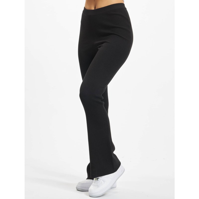Urban Classics Ladies Rib Knit Bootcut Leggings