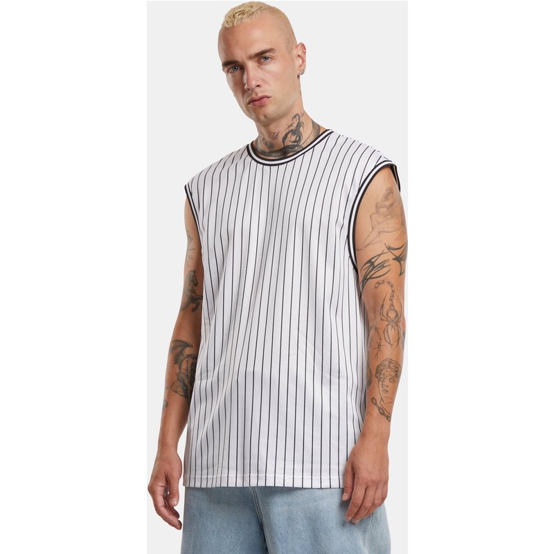 Urban Classics Striped Mesh Tanktop