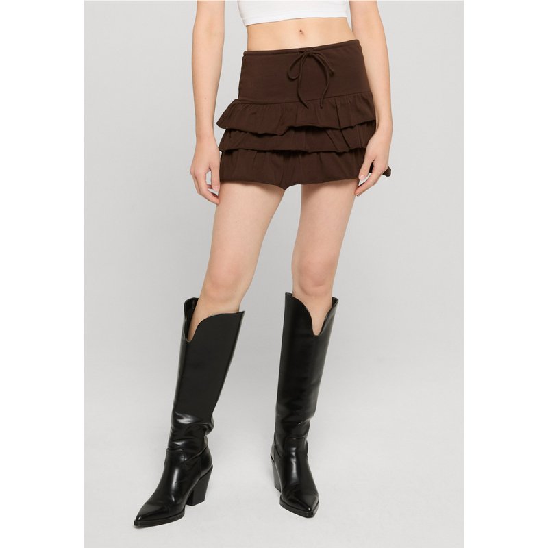 Urban Classics Ladies Volants Jersey Skirt