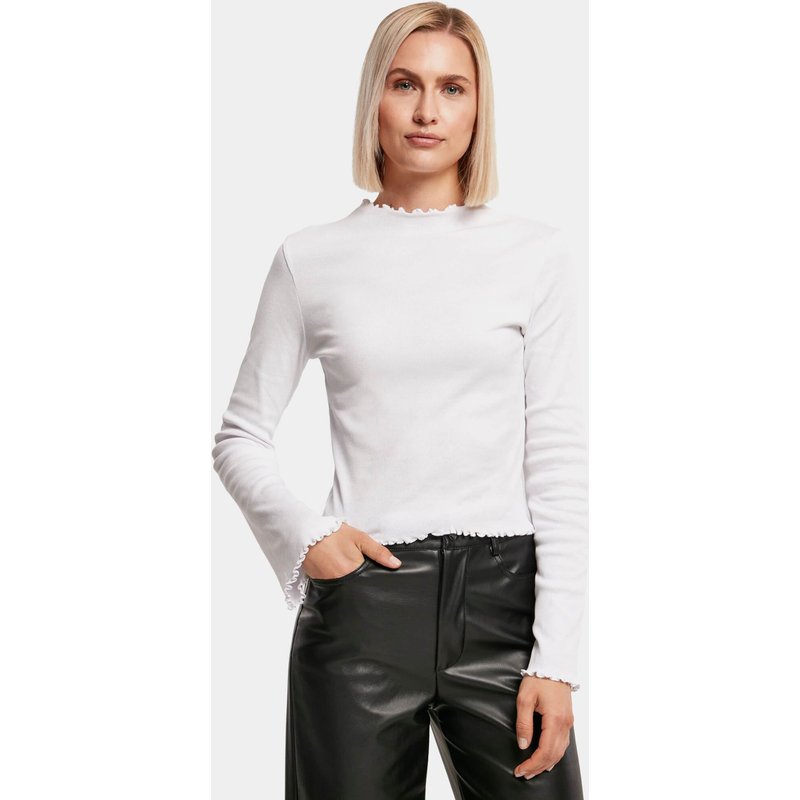 Urban Classics Ladies Rib Turtelneck Longsleeve