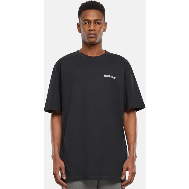 Forgotten Faces Flowered Skull Oversize Tee
