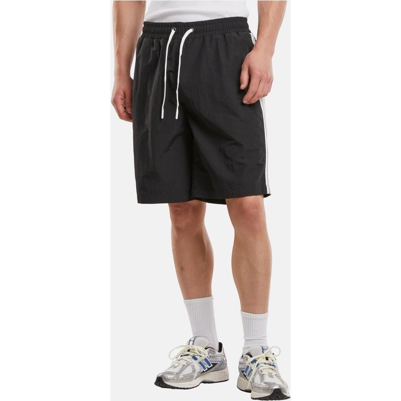 Urban Classics Board Short With Patched Stripe
