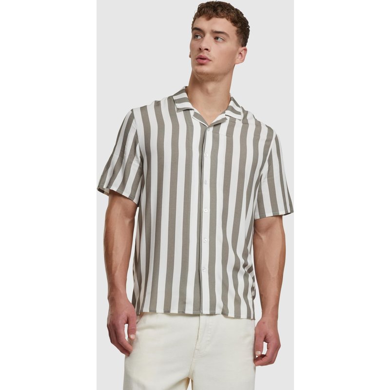 Urban Classics Viscose AOP Resort Shirt