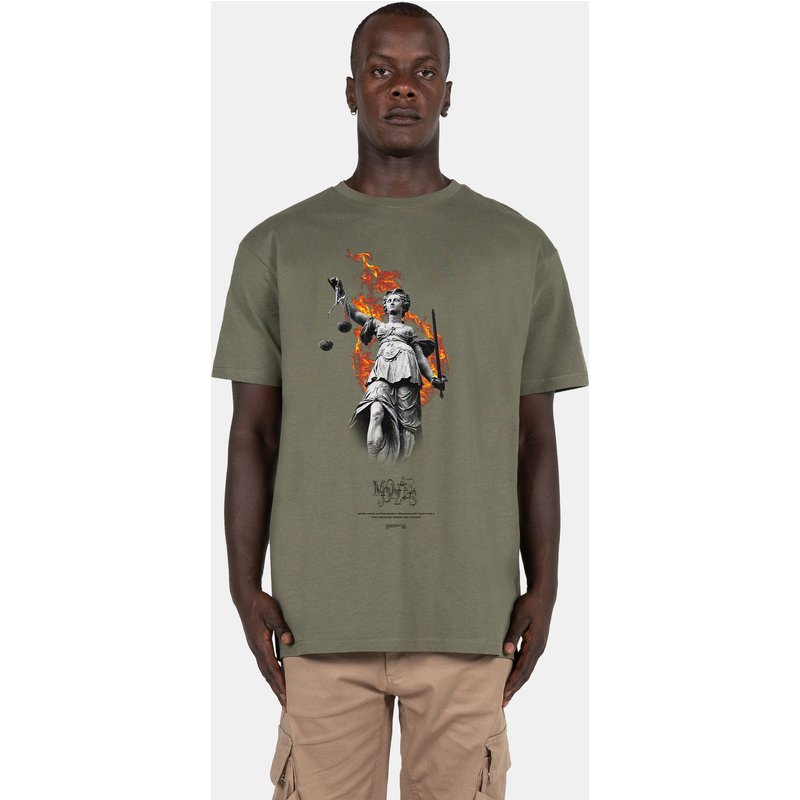 MJ Gonzales Justitia x Heavy Oversized T-Shirt