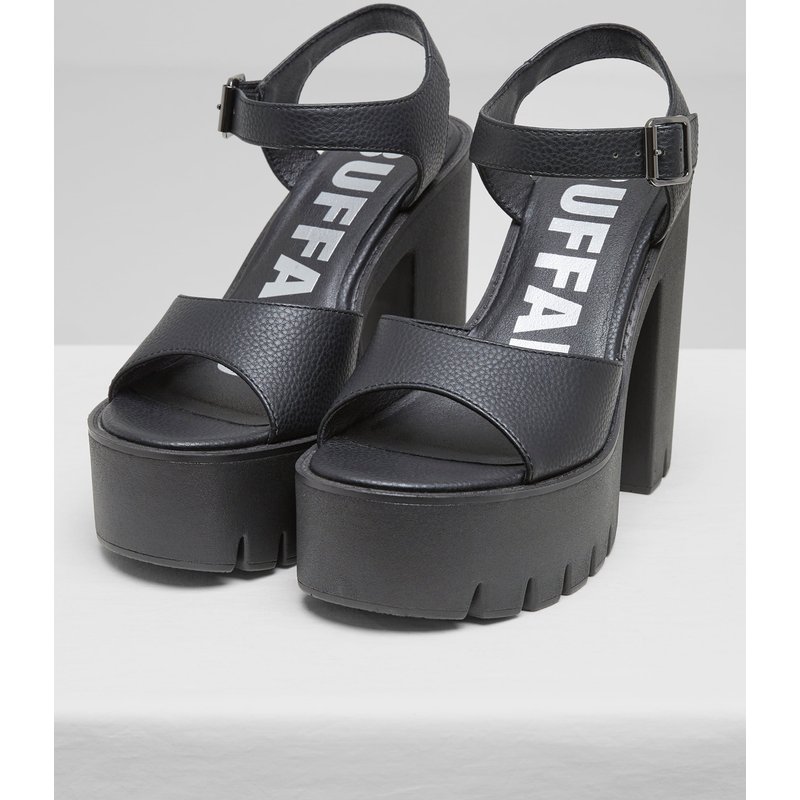 Buffalo Jalila Platform Sandal Imi Leather