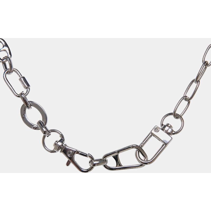 Urban Classics Various Fastener Necklace