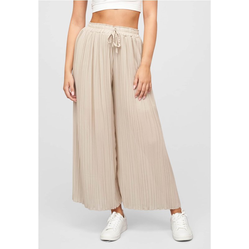 Cloud5ive Sommer Hose mit weitem Beinschnitt und 2-lagigem Stoff