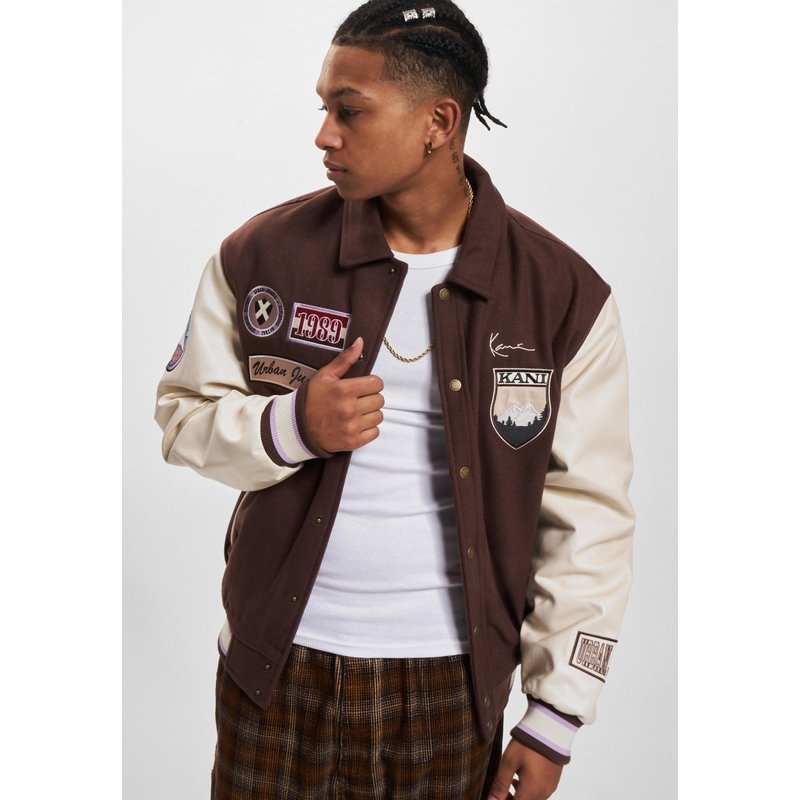 Karl Kani Chest Signature Block College Jacket