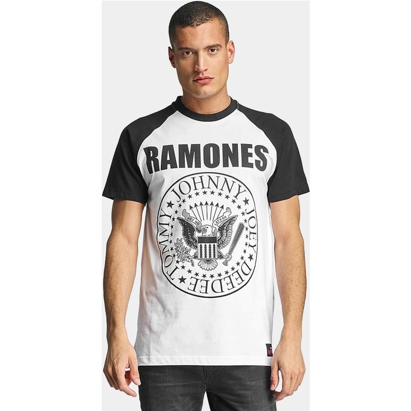 Merchcode Ramones Circle Raglan Tee
