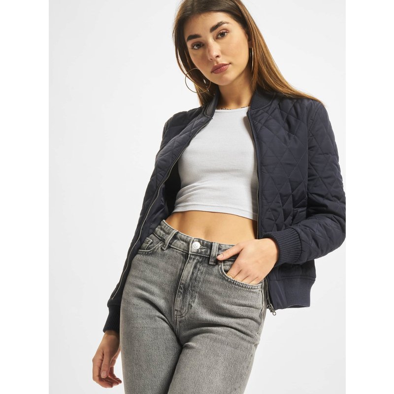 Urban Classics Ladies Diamond Quilt Nylon Jacket