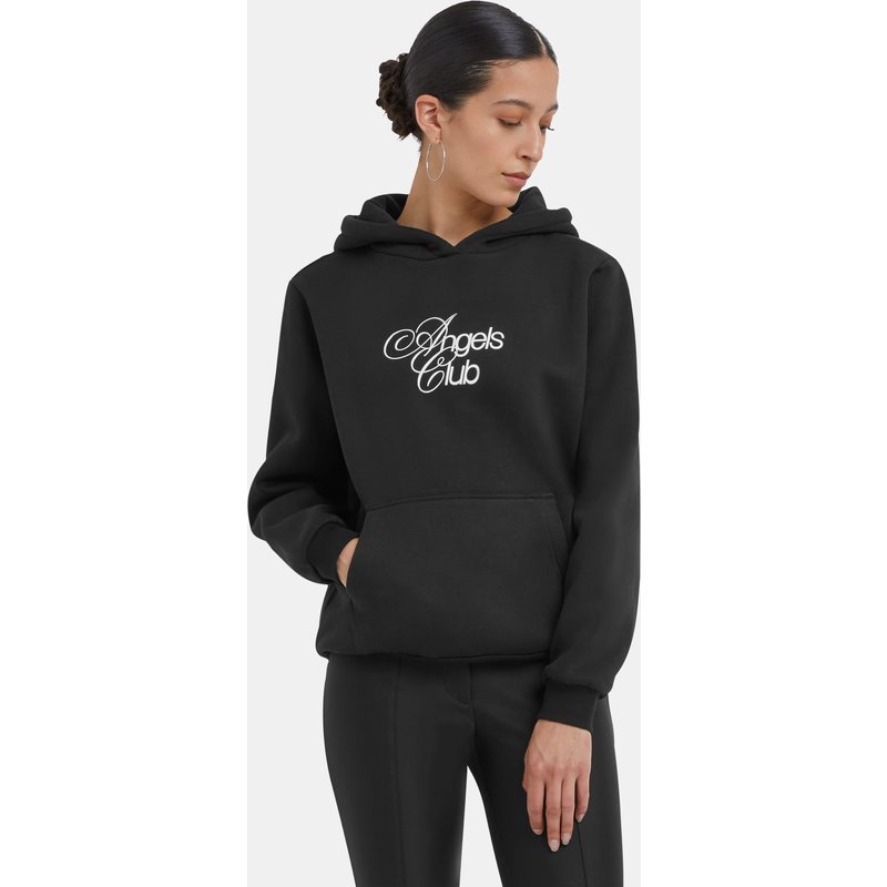 Miss Tee Angels Club Ladies Fluffy Hoody