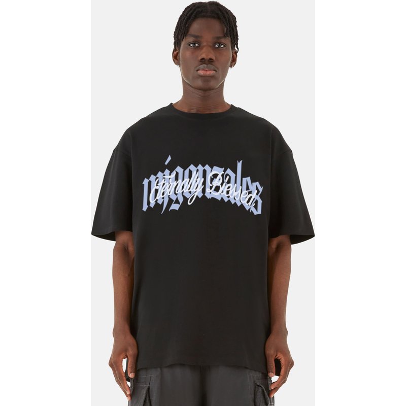 MJ Gonzales Heavy Oversized Eternally Blessed Logo T-Shirt