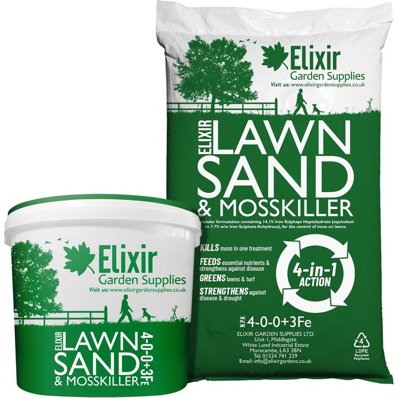 Lawn Sand & Moss Killer with Ferrous Sulphate (4-0-0+3%Fe)