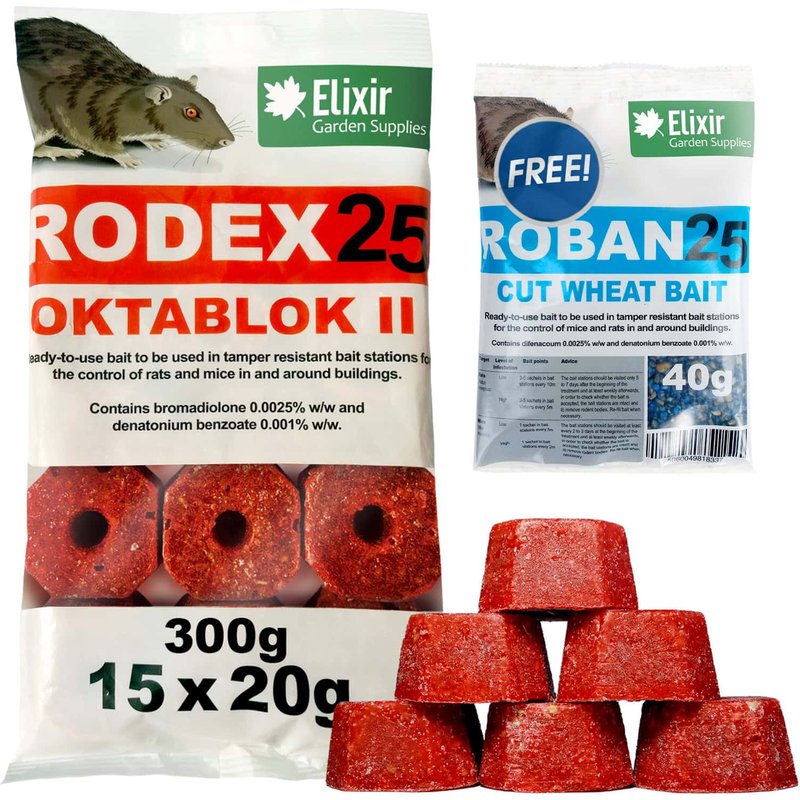 25% OFF - Rodex25 Oktablok II Poison (15 x 20g)