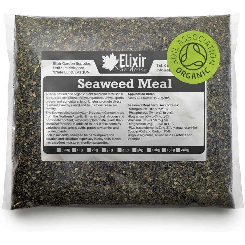 Seaweed Meal Fertiliser (Plant Feed, Lawn Conditioner & Soil Enricher)