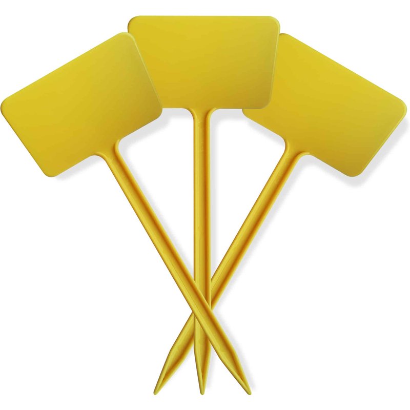 7.5" (19cm) Angle Head Plastic Plant Labels