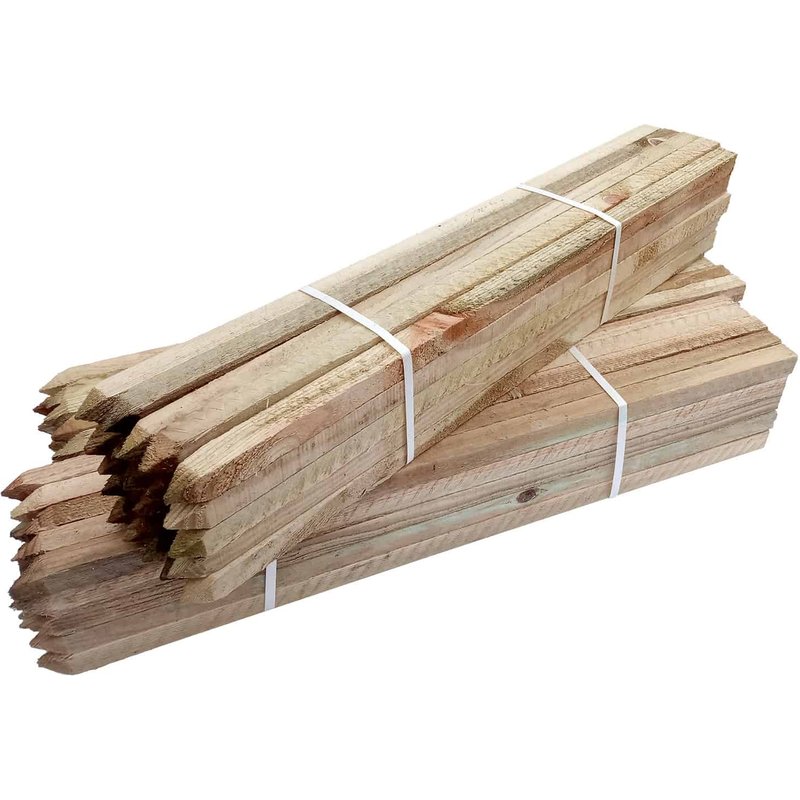 Wooden Tree Stakes/Plant Supports | 75cm & 135cm Sizes
