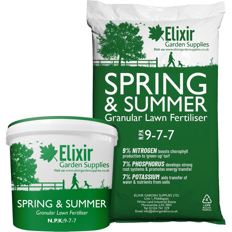Spring & Summer Blended Lawn, Grass & Paddock Fertiliser (9-7-7)