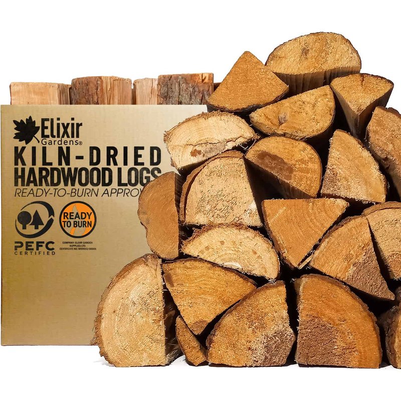 Kiln-Dried Hardwood Firewood Logs (22L & 40L Nets)