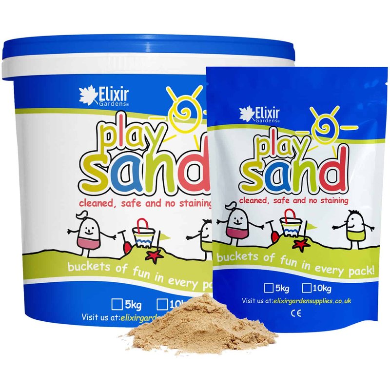 Play Sand Resealable Bags/Buckets | 5kg & 10kg