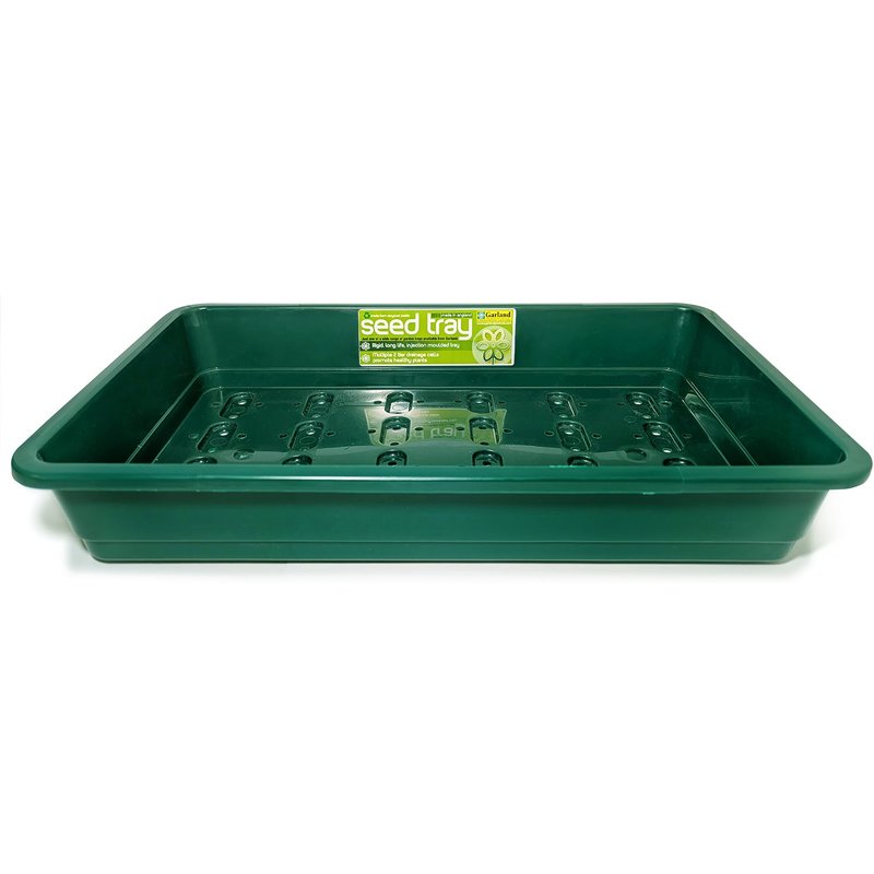 Garland Green Full Size Seed Trays | Heavy-Duty Plastic (G17G)