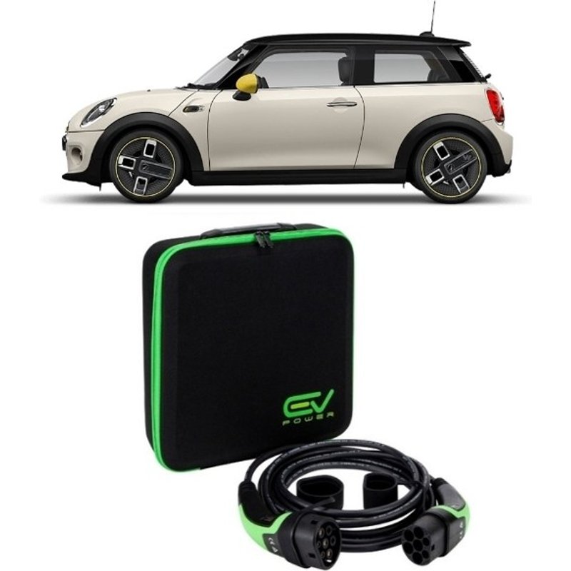Type 2 to Type 2 - 10M - 32amp (3 Phase) - MINI Electric Charging Cable Type 2 to Type 2 10M 32amp - 3 Phase (22kW)